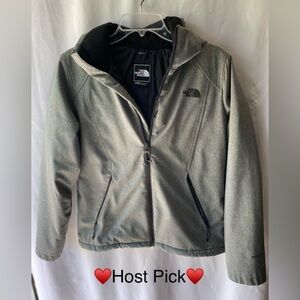 ♥️HP♥️ North Face Coat with Hood Windwall Size M